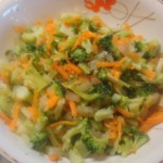 Салат из брокколи с тмином