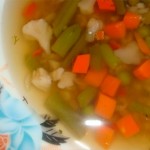 Овощной суп с крупами