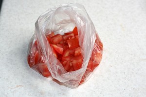 помидоры замороженные кубиками
